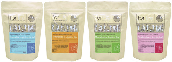 Heavenly Blue Protein Smoothie Bowl - SOOTHING / NOURISHING / NATURAL GOODNESS