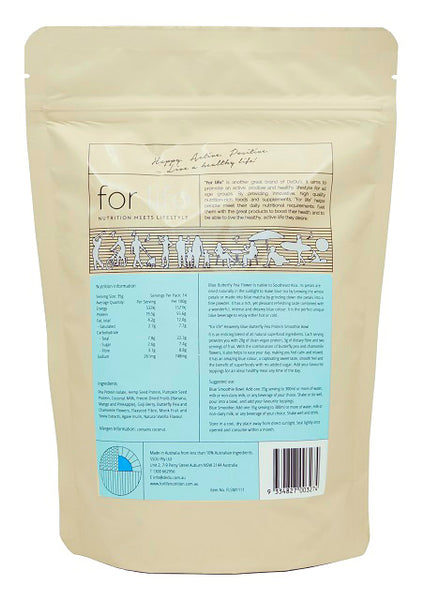 Heavenly Blue Protein Smoothie Bowl - SOOTHING / NOURISHING / NATURAL GOODNESS