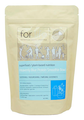 Heavenly Blue Protein Smoothie Bowl - SOOTHING / NOURISHING / NATURAL GOODNESS