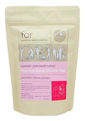 Pitaya Rose Beauty Smoothie Bowl - BEAUTY BOOST / TROPICAL GOODNESS