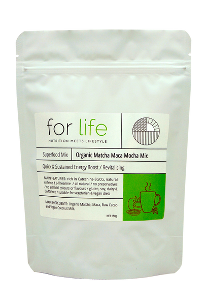 Organic Matcha Maca Mocha Mix
