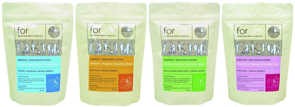 Matcha Protein Smoothie Bowl - QUICK & SUSTAINED ENERGY BOOST / NATURAL GOODNESS